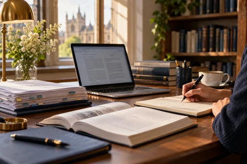 كتابة مخطوط علمي مع كتاب مرجعي وملاحظات